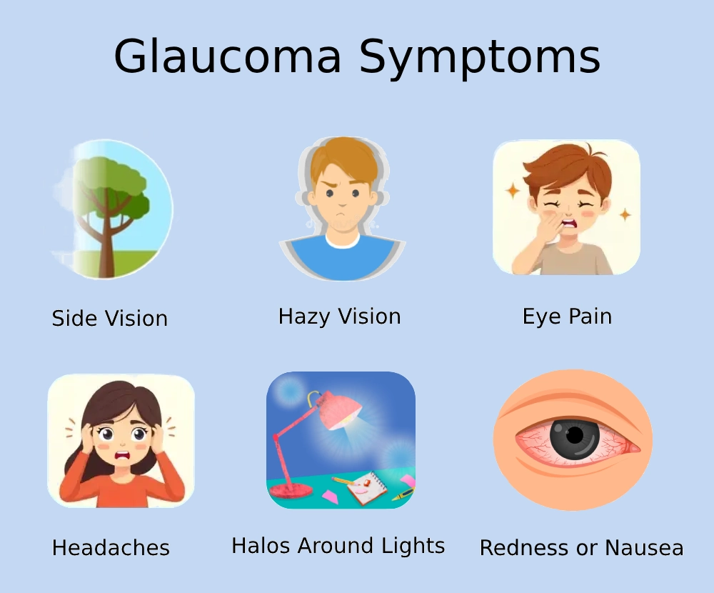Common Glaucoma Symptoms
